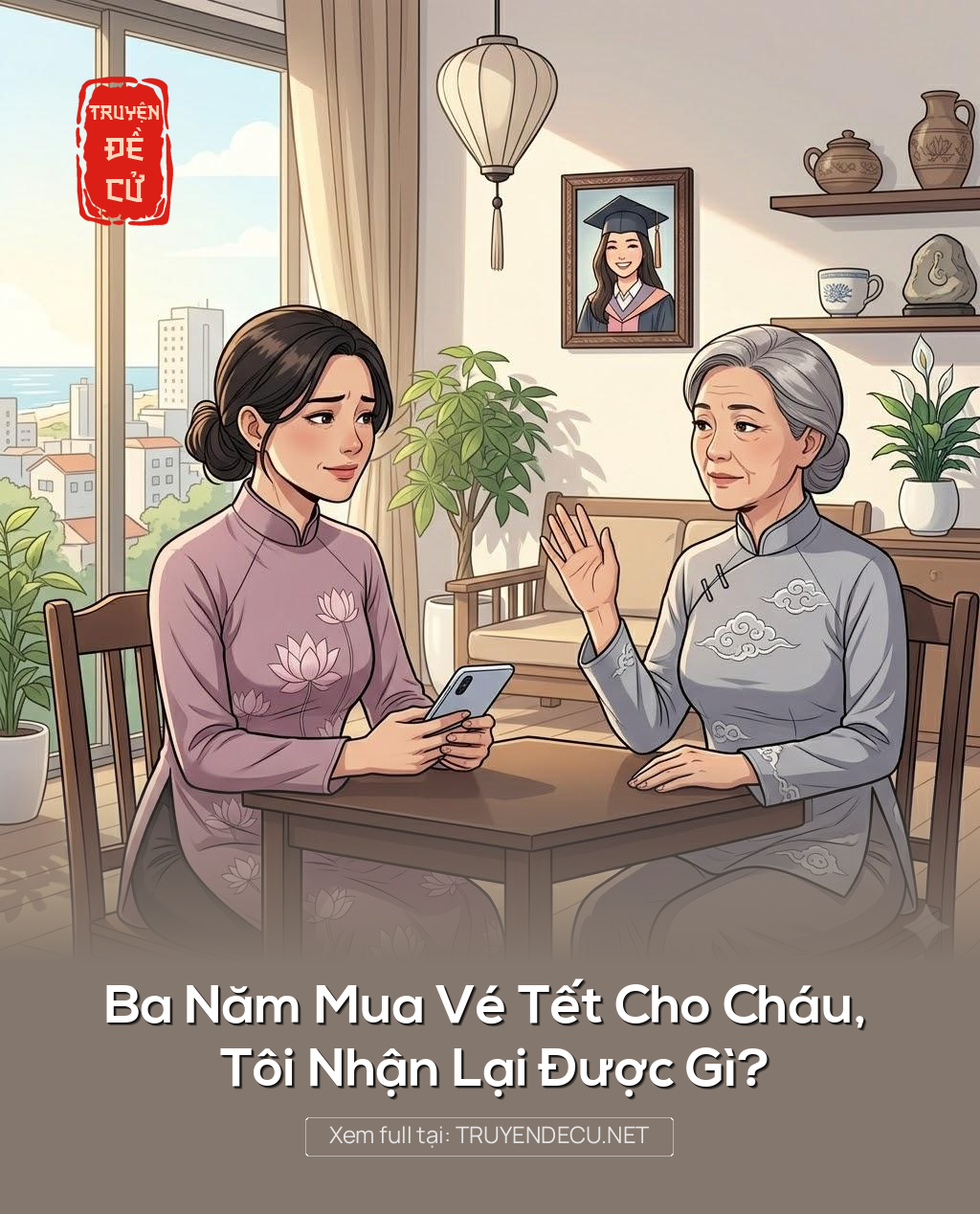 
                            Ba Năm Mua Vé Tết Cho Cháu, Tôi Nhận Lại Được Gì?