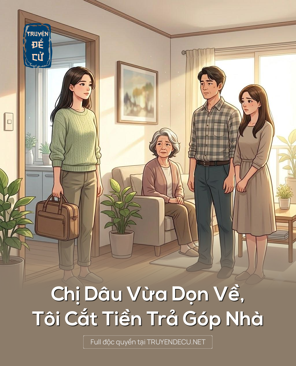 
                            Chị Dâu Vừa Dọn Về, Tôi Cắt Tiền Trả Góp Nhà