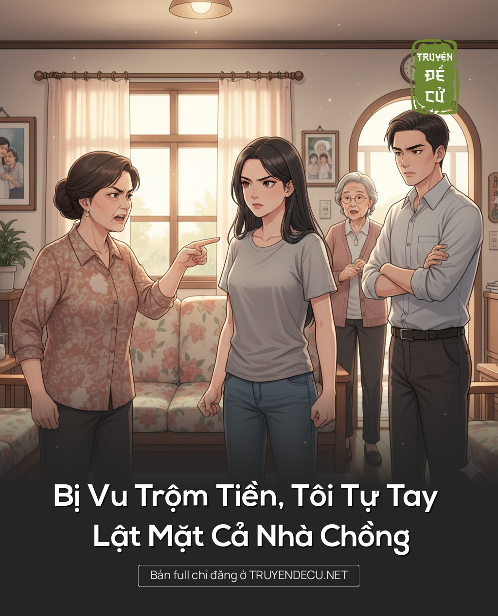 
                            Bị Vu Trộm Tiền, Tôi Tự Tay Lật Mặt Cả Nhà Chồng