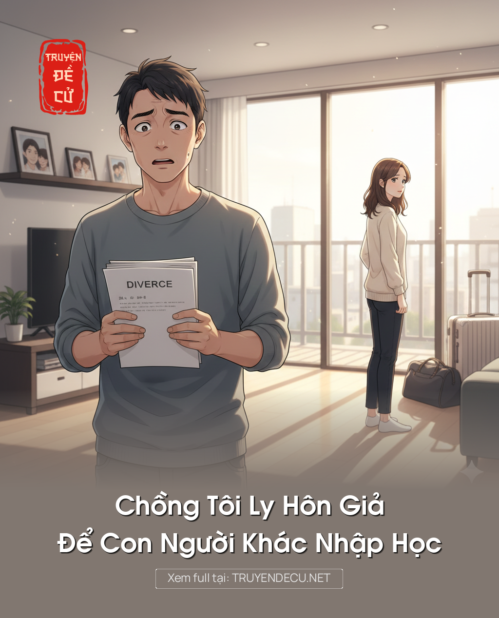
                            Chồng Tôi Ly Hôn Giả Để Con Người Khác Nhập Học
