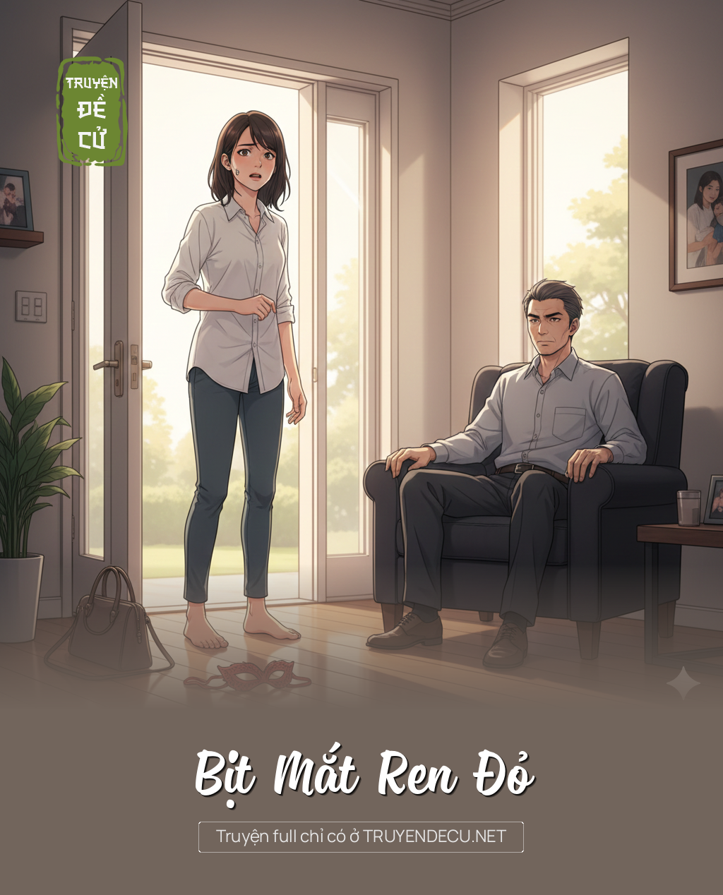 Bịt Mắt Ren Đỏ