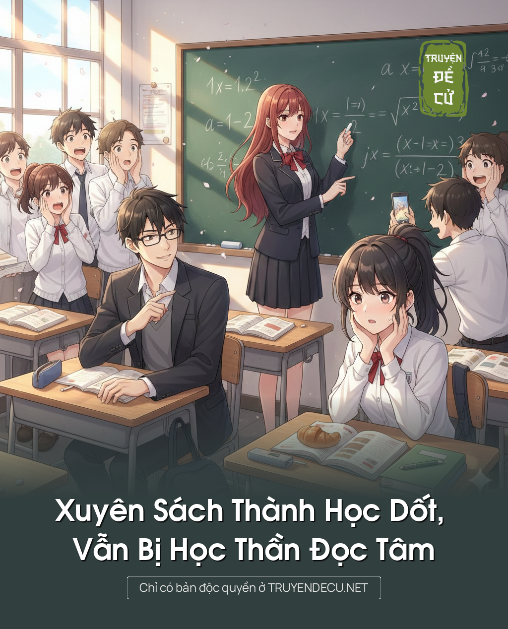 Xuyên Sách Thành Học Dốt, Vẫn Bị Học Thần Đọc Tâm