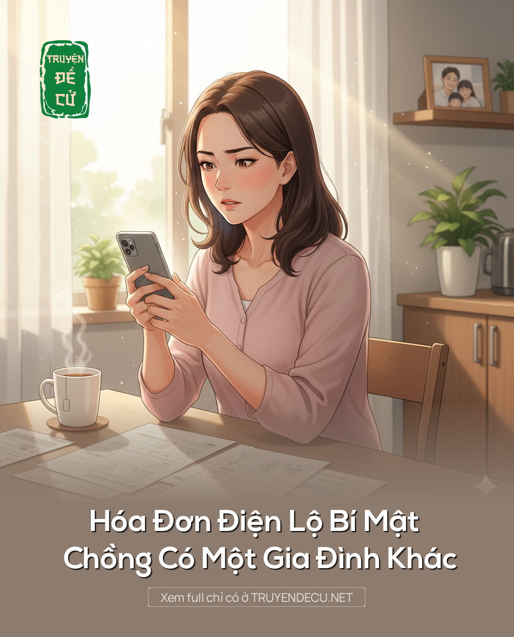
                            Hóa Đơn Điện Lộ Bí Mật Chồng Có Một Gia Đình Khác