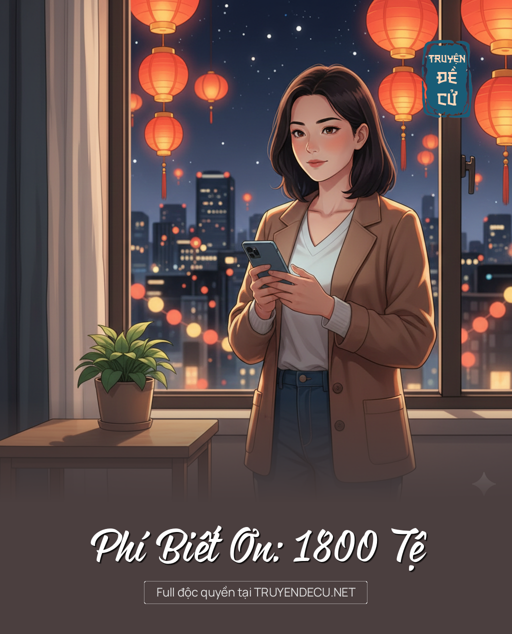 
                            Phí Biết Ơn: 1800 Tệ