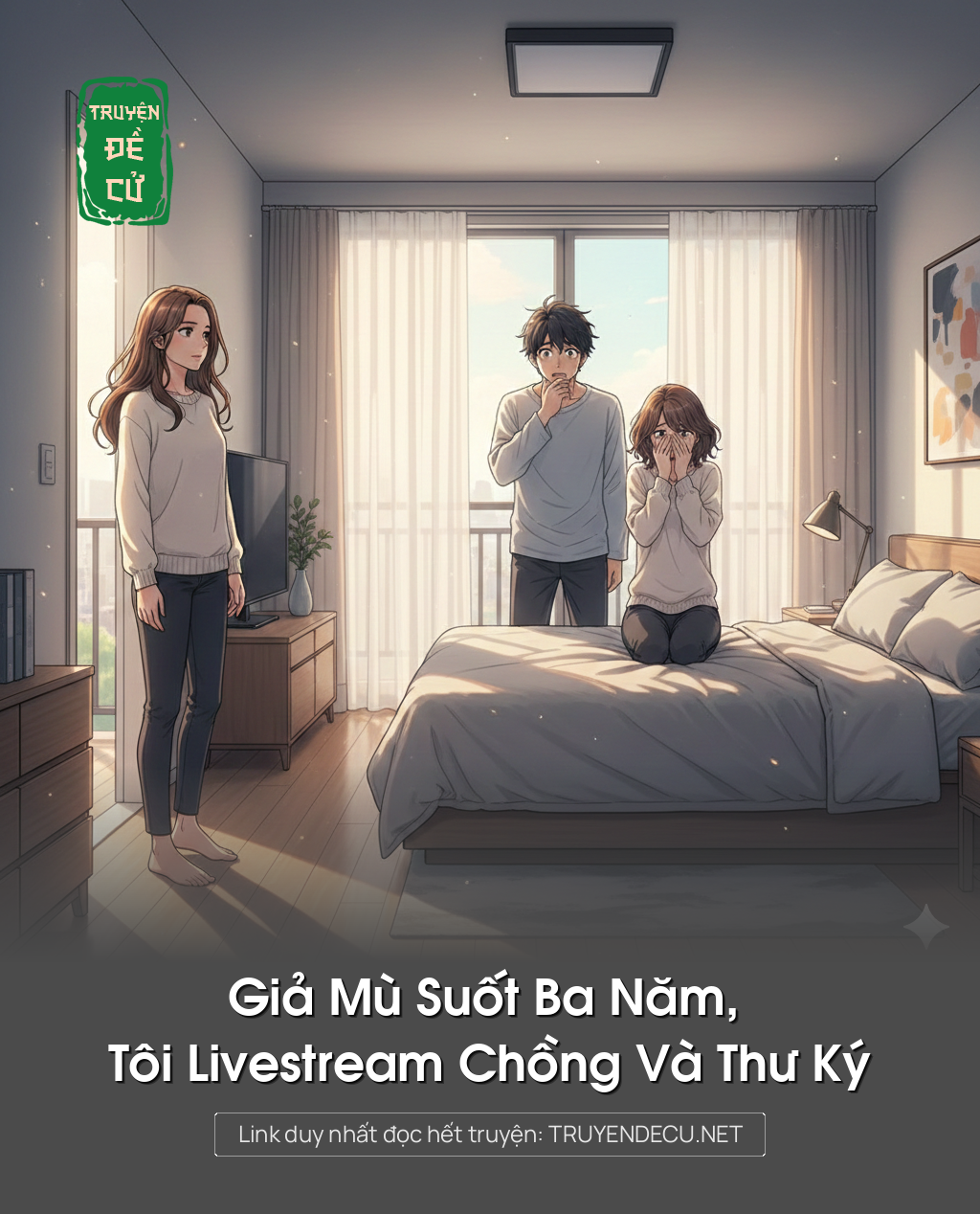 
                            Giả Mù Suốt Ba Năm, Tôi Livestream Chồng Và Thư Ký