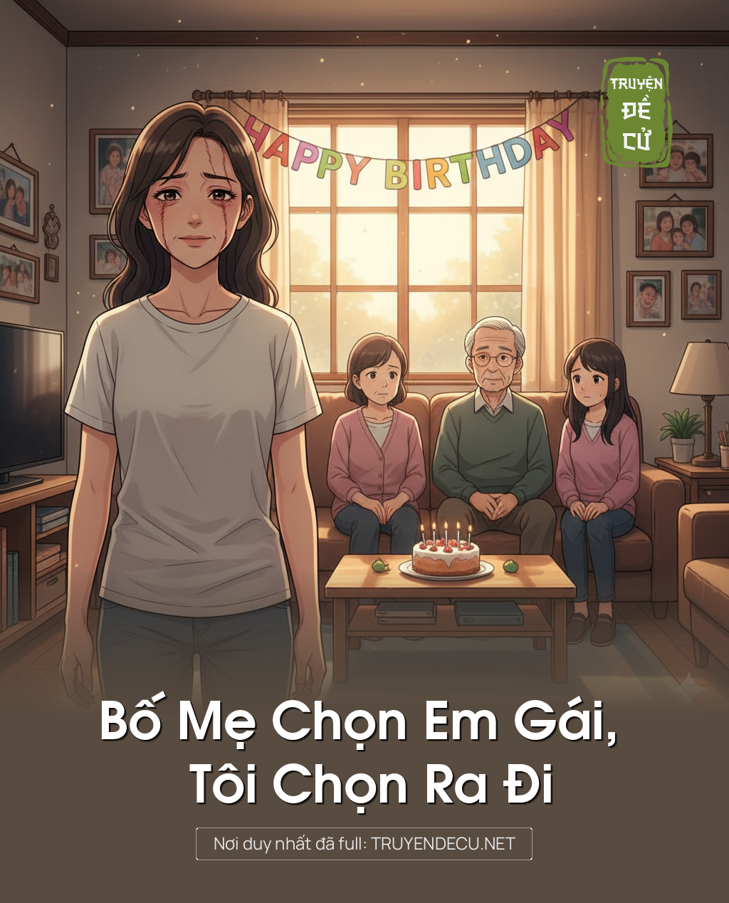 
                            Bố Mẹ Chọn Em Gái, Tôi Chọn Ra Đi