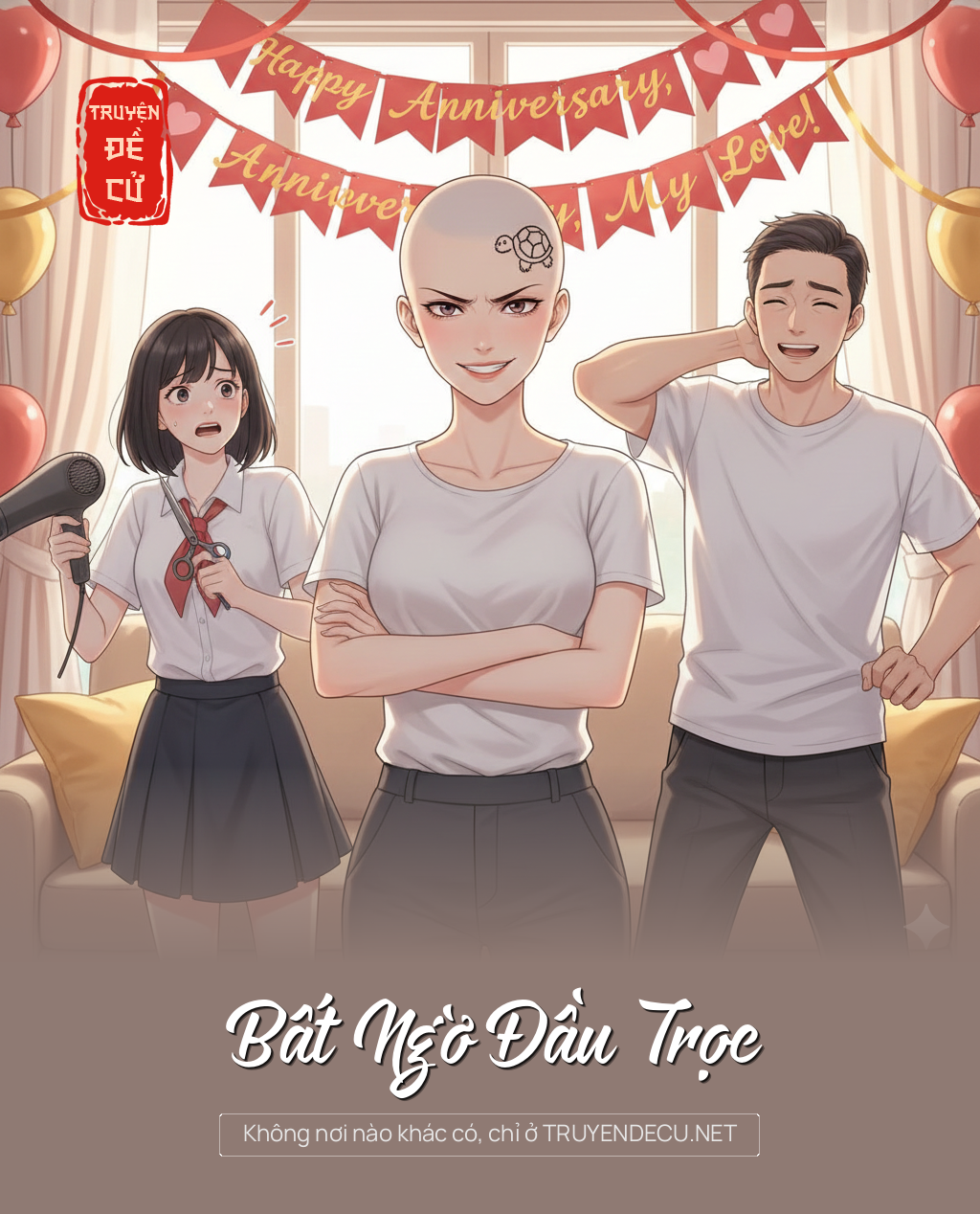 
                            Bất Ngờ Đầu Trọc