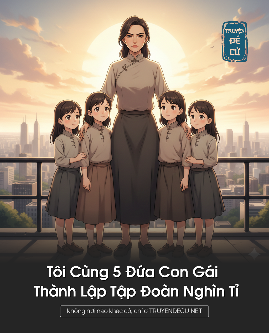 Tôi Cùng 5 Đứa Con Gái Thành Lập Tập Đoàn Nghìn Tỉ