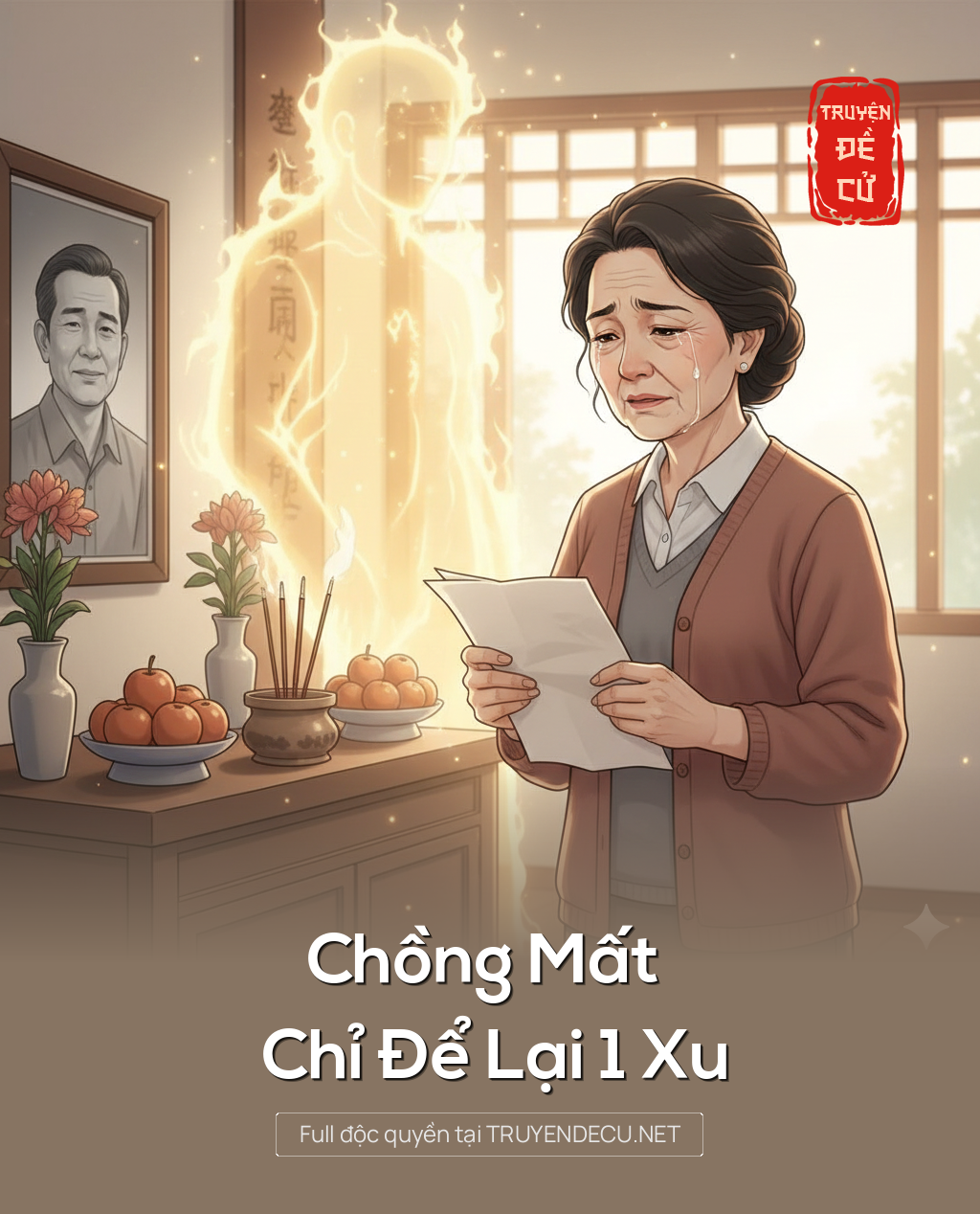 
                            Chồng Mất Chỉ Để Lại 1 Xu