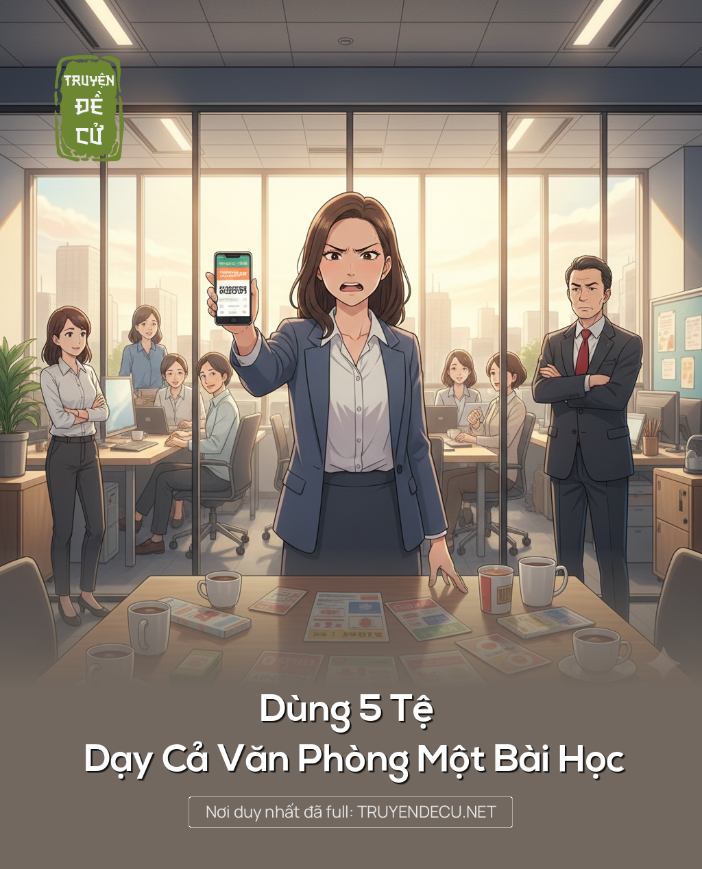 Dùng 5 Tệ Dạy Cả Văn Phòng Một Bài Học