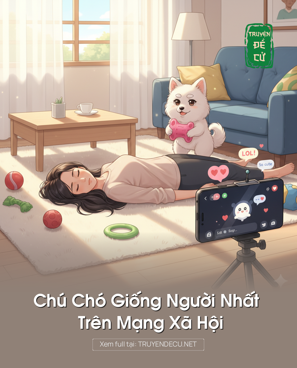 
                            Chú Chó Giống Người Nhất Trên Mạng Xã Hội