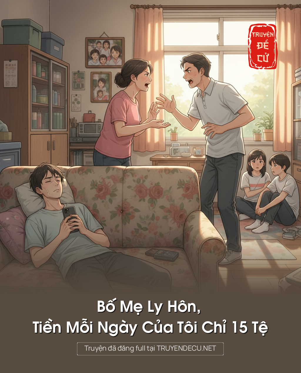 
                            Bố Mẹ Ly Hôn, Tiền Mỗi Ngày Của Tôi Chỉ 15 Tệ