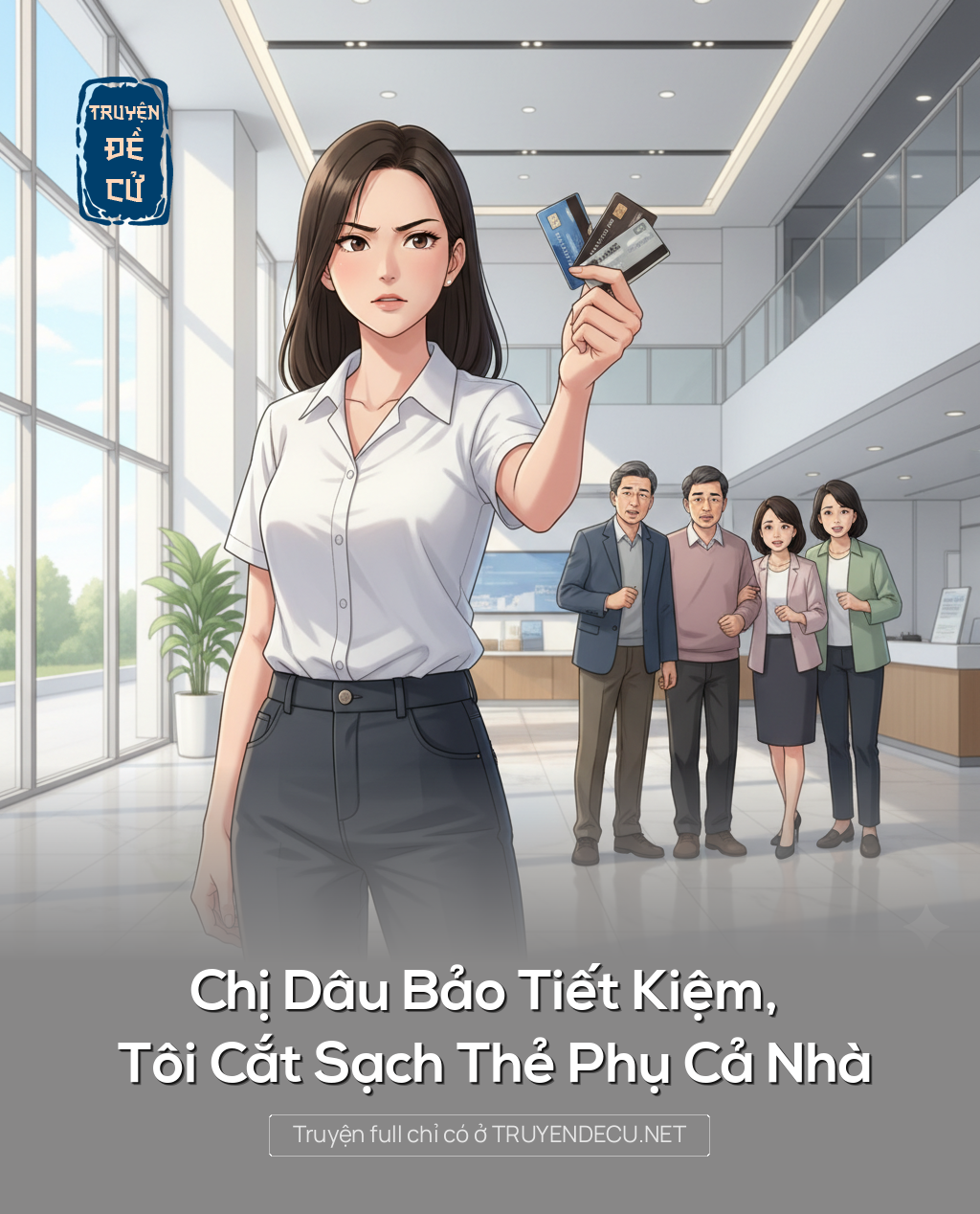 
                            Chị Dâu Bảo Tiết Kiệm, Tôi Cắt Sạch Thẻ Phụ Cả Nhà