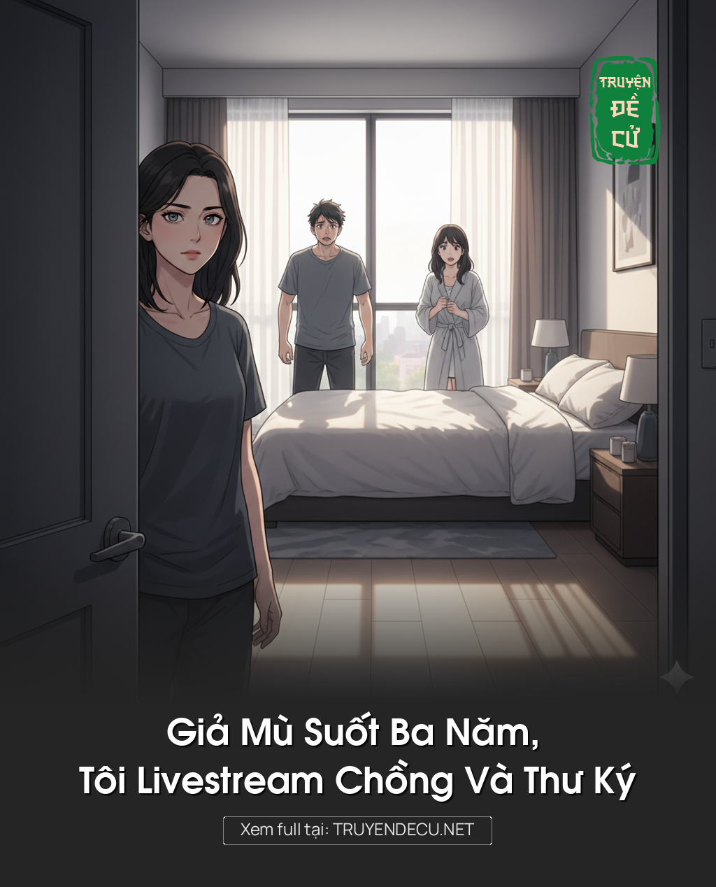 Giả Mù Suốt Ba Năm, Tôi Livestream Chồng Và Thư Ký