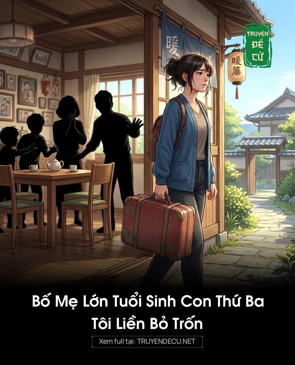 
                            Bố Mẹ Lớn Tuổi Sinh Con Thứ Ba, Tôi Liền Bỏ Trốn