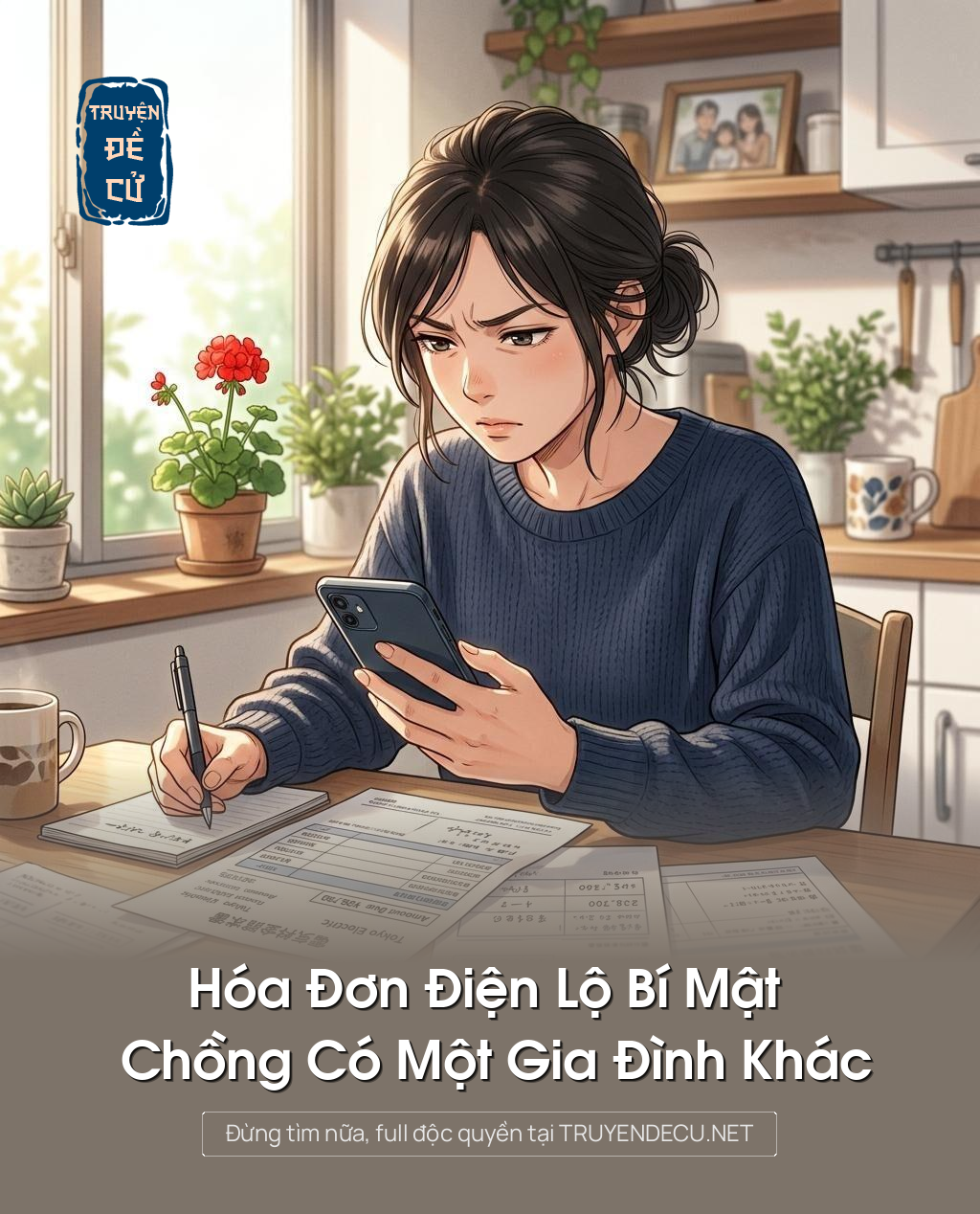 Hóa Đơn Điện Lộ Bí Mật Chồng Có Một Gia Đình Khác