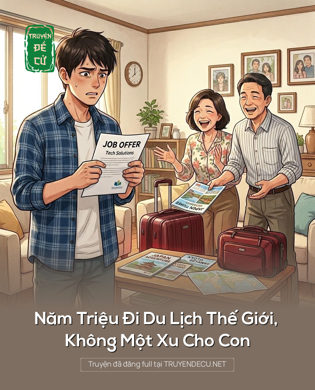 Năm Triệu Đi Du Lịch Thế Giới, Không Một Xu Cho Con