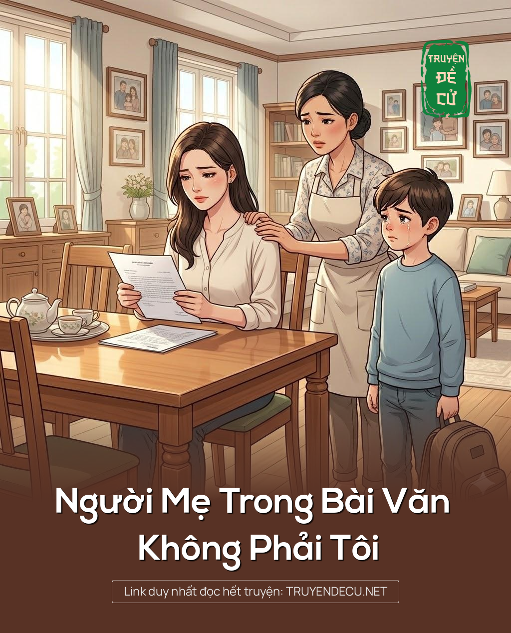 
                            Người Mẹ Trong Bài Văn Không Phải Tôi