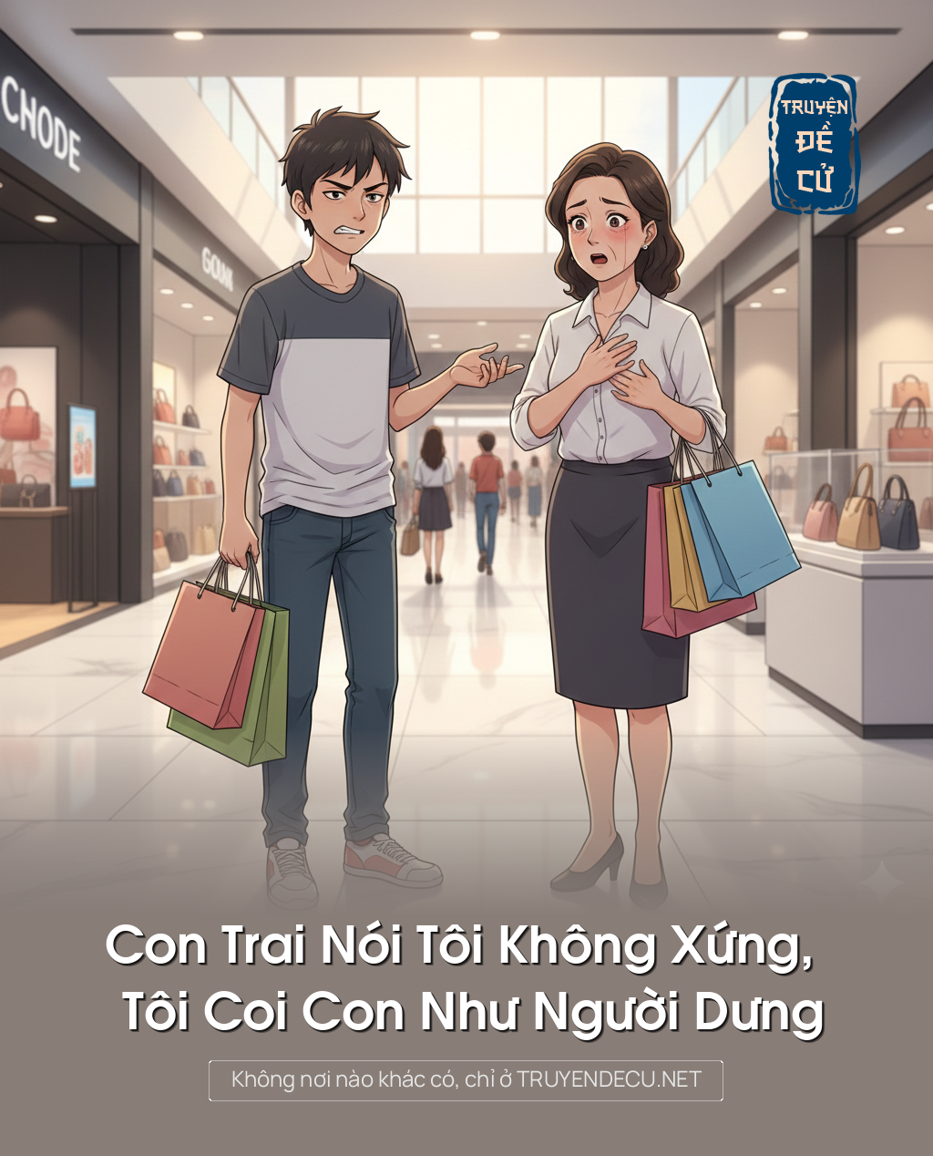 Con Trai Nói Tôi Không Xứng, Tôi Coi Con Như Người Dưng