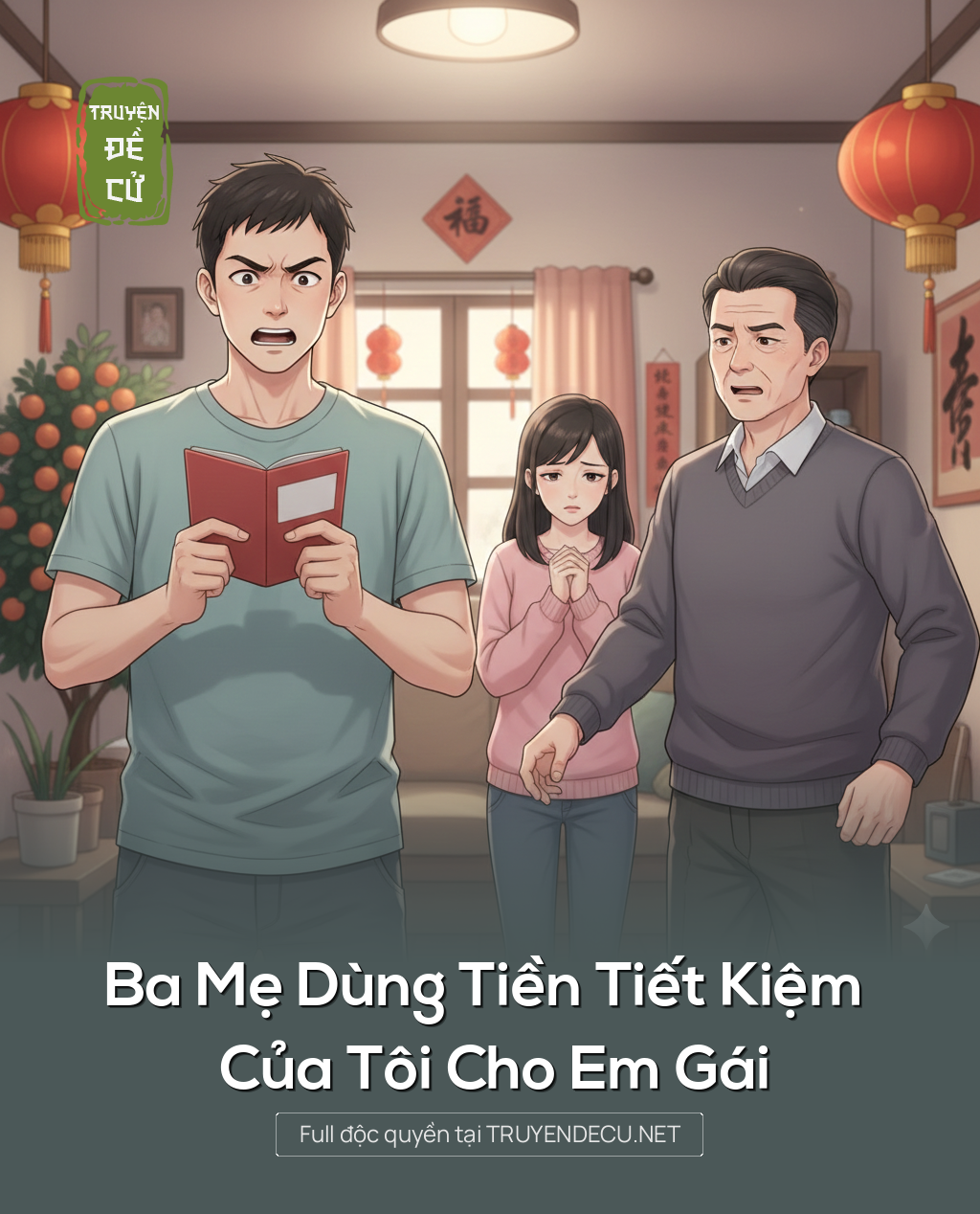 Ba Mẹ Dùng Tiền Tiết Kiệm Của Tôi Cho Em Gái