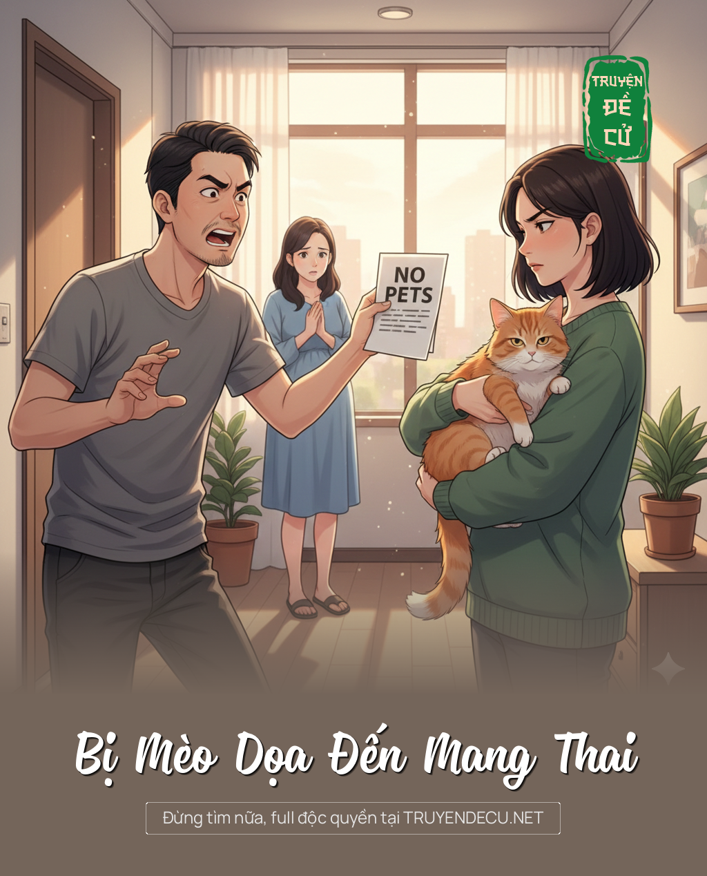 
                            Bị Mèo Dọa Đến Mang Thai