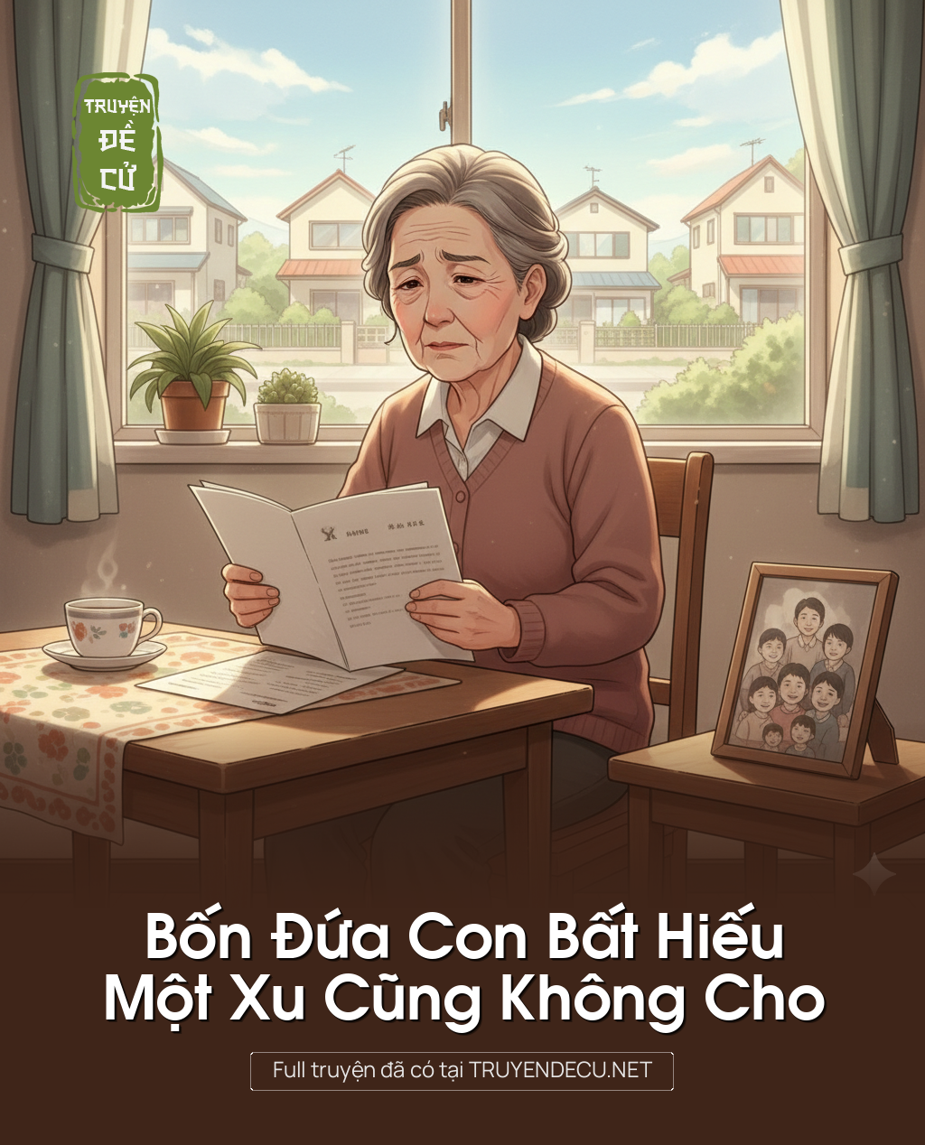 Bốn Đứa Con Bất Hiếu, Một Xu Cũng Không Cho