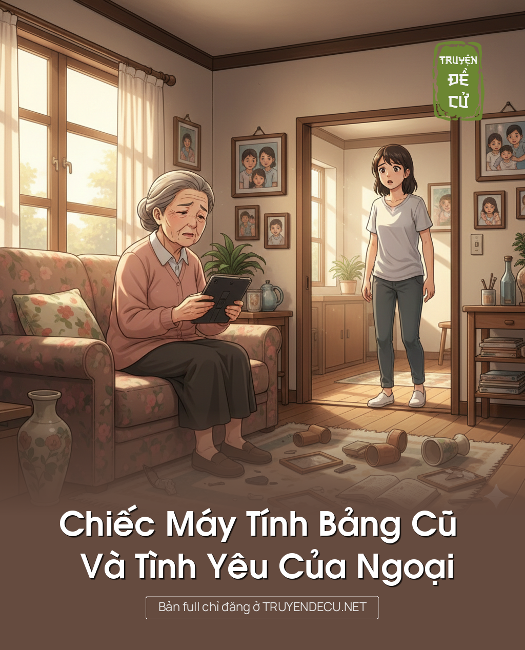 Chiếc Máy Tính Bảng Cũ Và Tình Yêu Của Ngoại
