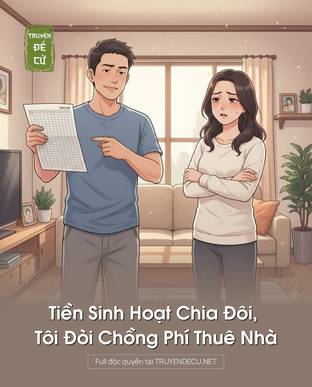 
                            Tiền Sinh Hoạt Chia Đôi, Tôi Đòi Chồng Phí Thuê Nhà