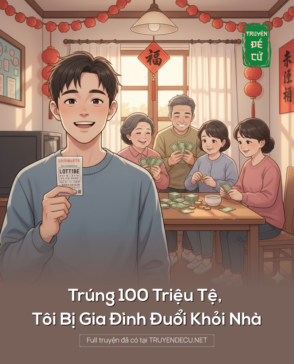 
                            Trúng 100 Triệu Tệ, Tôi Bị Gia Đình Đuổi Khỏi Nhà