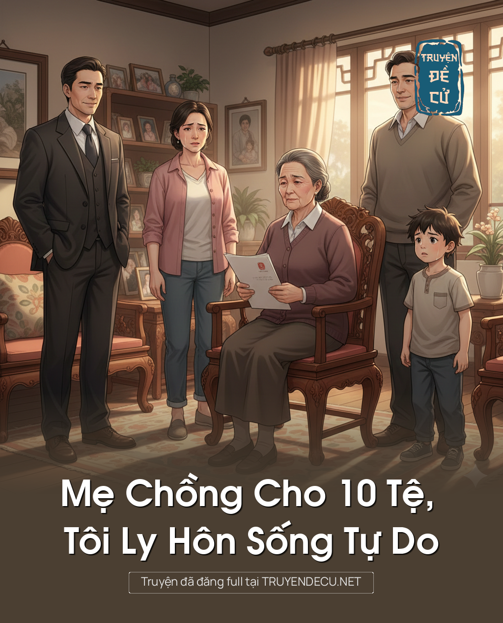 
                            Mẹ Chồng Cho 10 Tệ, Tôi Ly Hôn Sống Tự Do