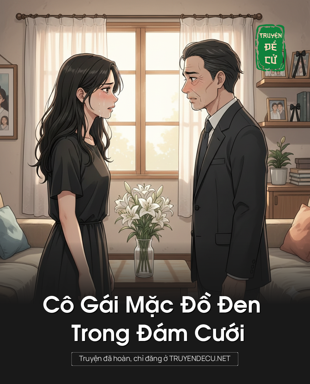 
                            Cô Gái Mặc Đồ Đen Trong Đám Cưới