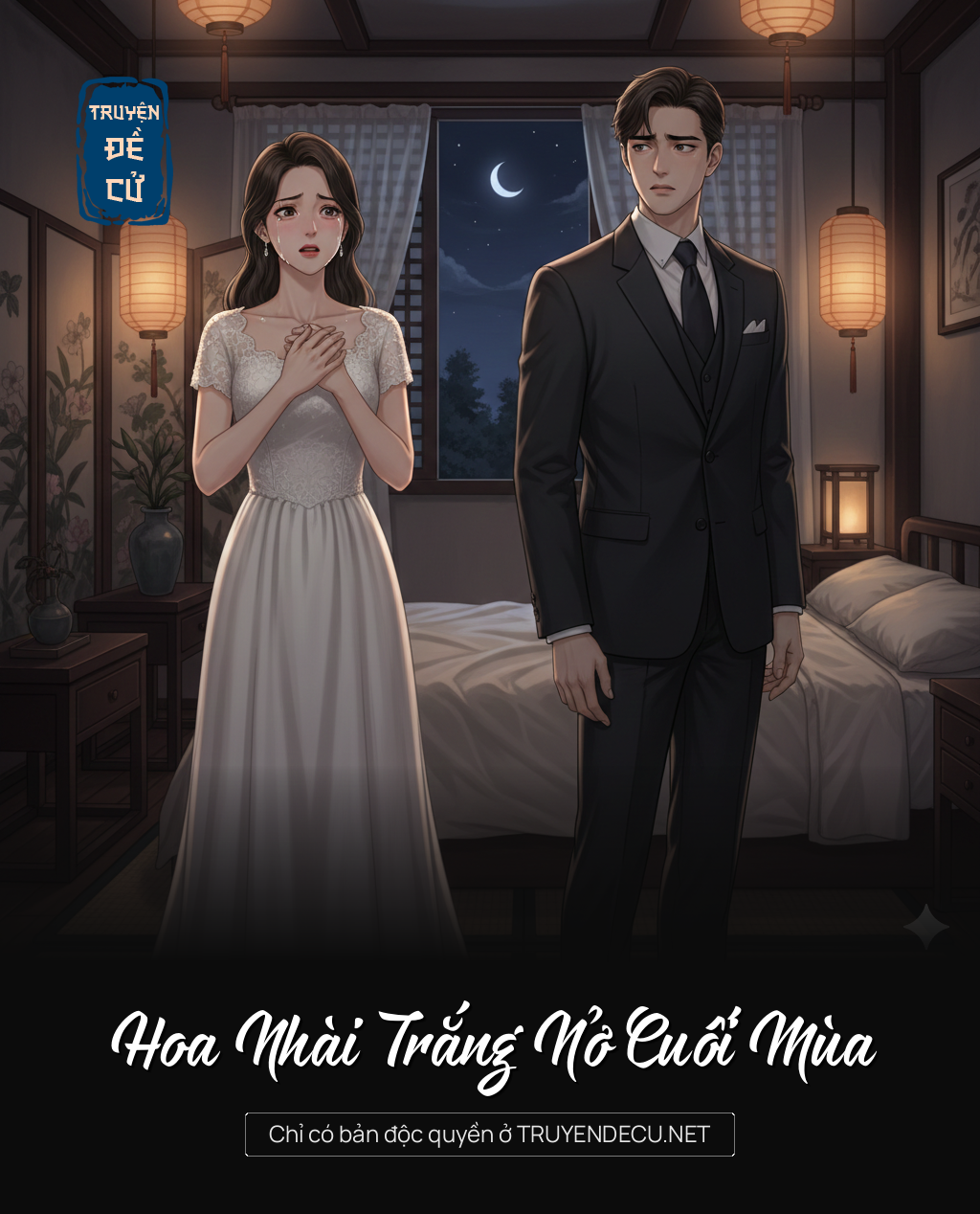 Hoa Nhài Trắng Nở Cuối Mùa