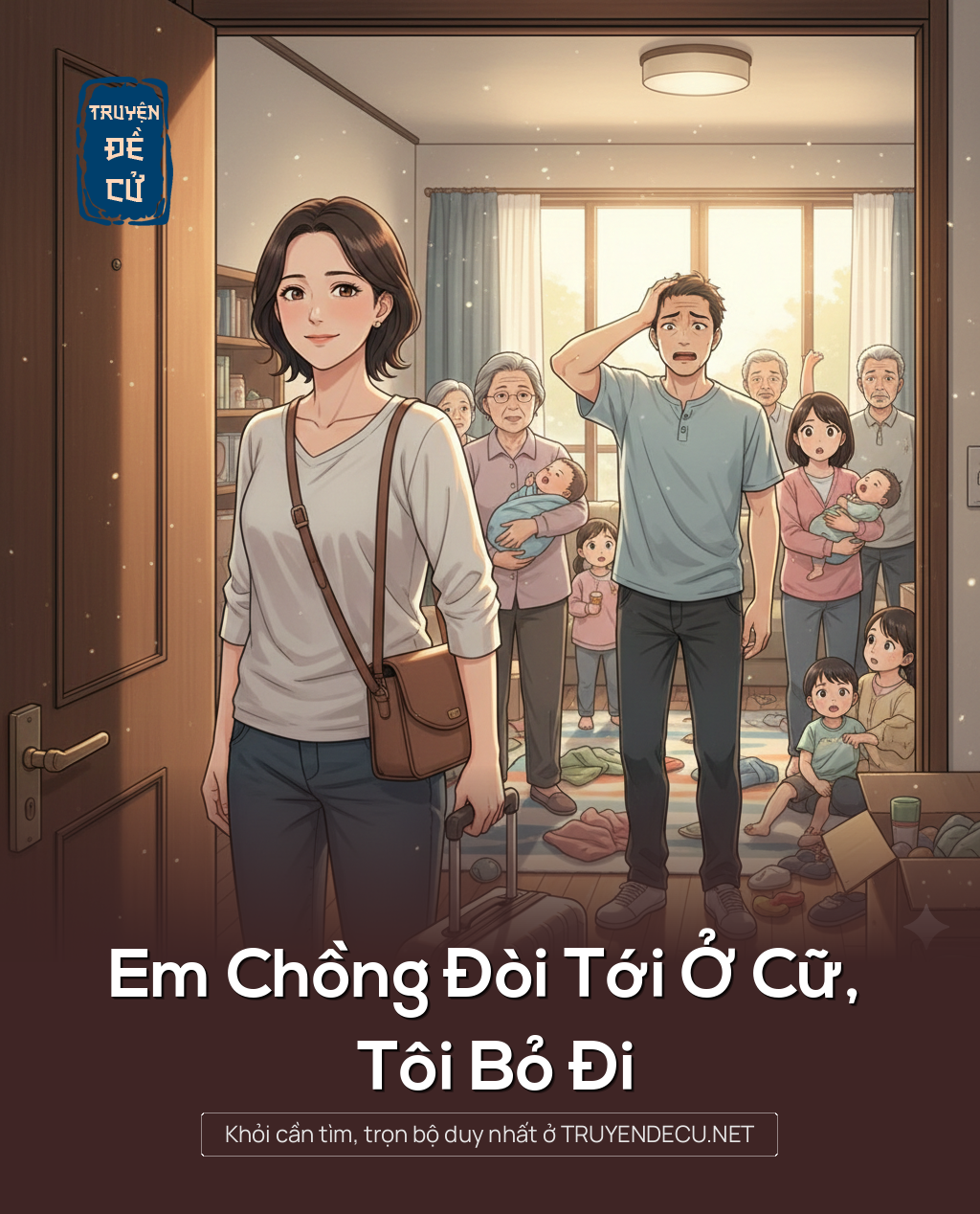 Em Chồng Đòi Tới Ở Cữ, Tôi Bỏ Đi