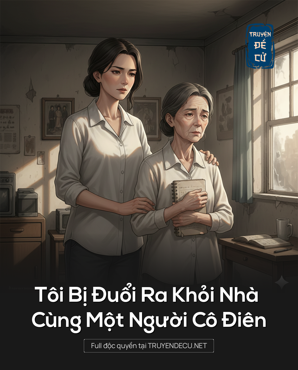 
                            Tôi Bị Đuổi Ra Khỏi Nhà Cùng Một Người Cô Điên
