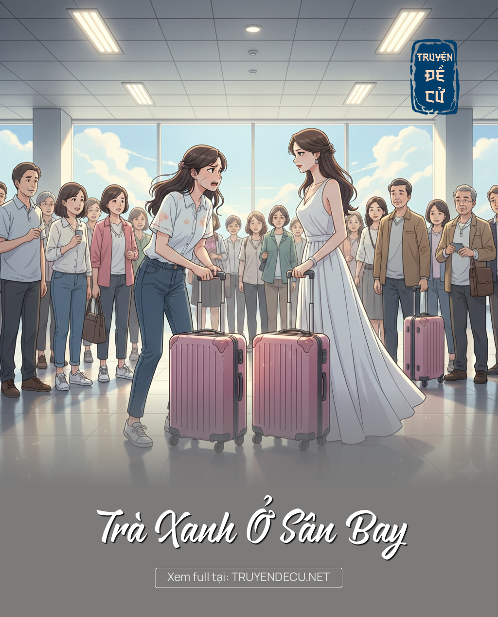 
                            Trà Xanh Ở Sân Bay