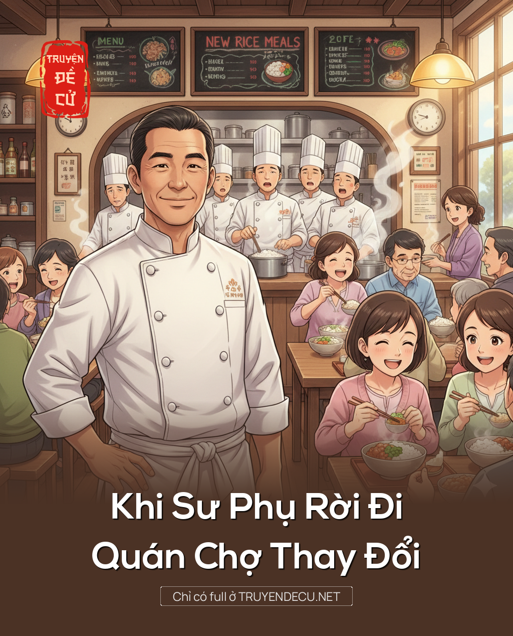 
                            Khi Sư Phụ Rời Đi Quán Chợ Thay Đổi