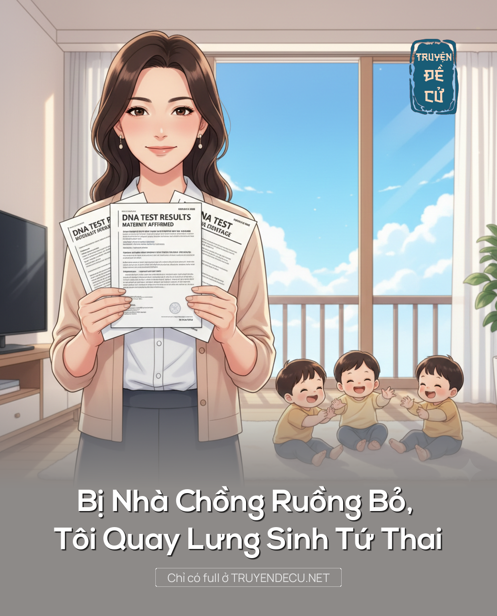 Bị Nhà Chồng Ruồng Bỏ, Tôi Quay Lưng Sinh Tứ Thai