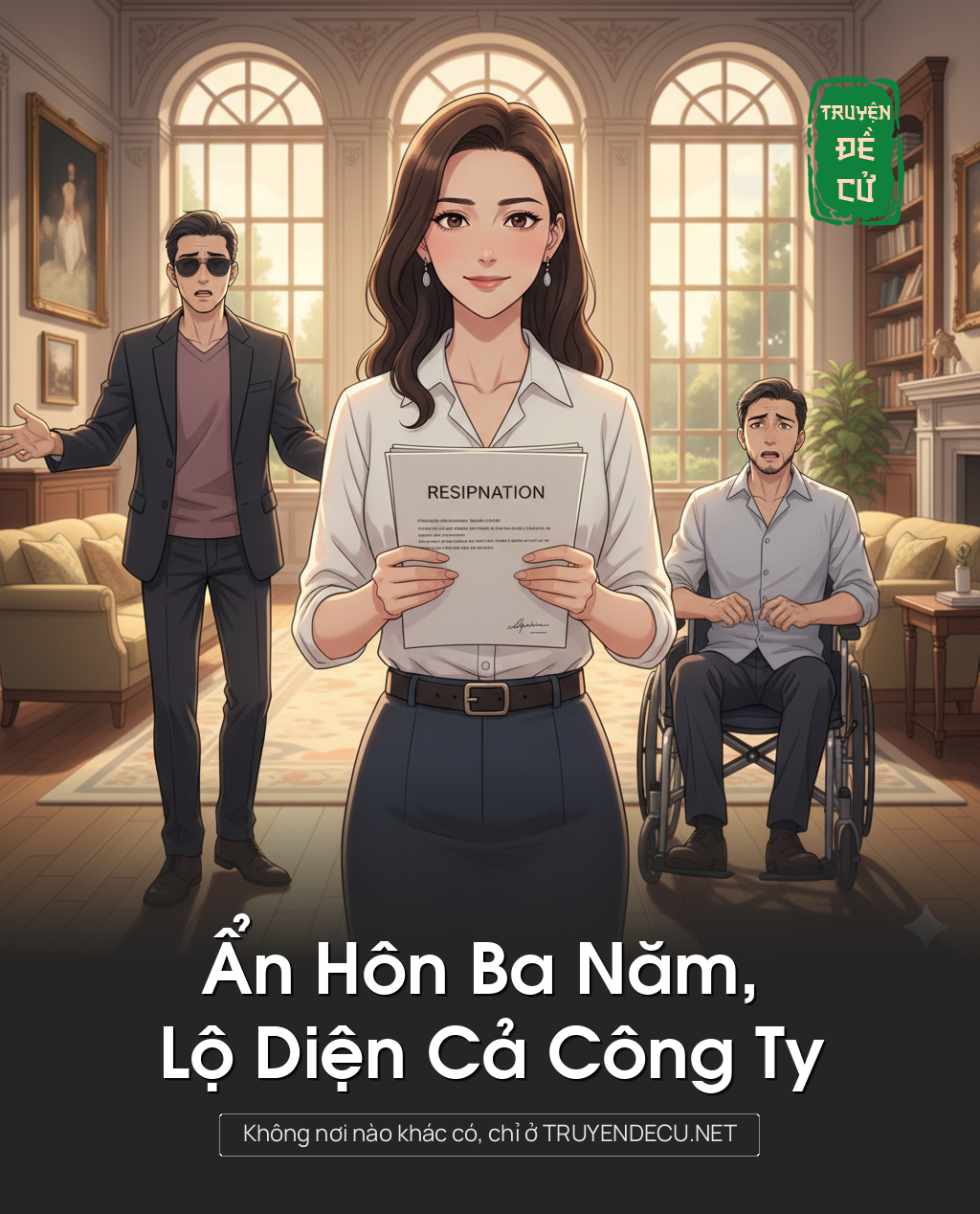
                            Ẩn Hôn Ba Năm, Lộ Diện Cả Công Ty