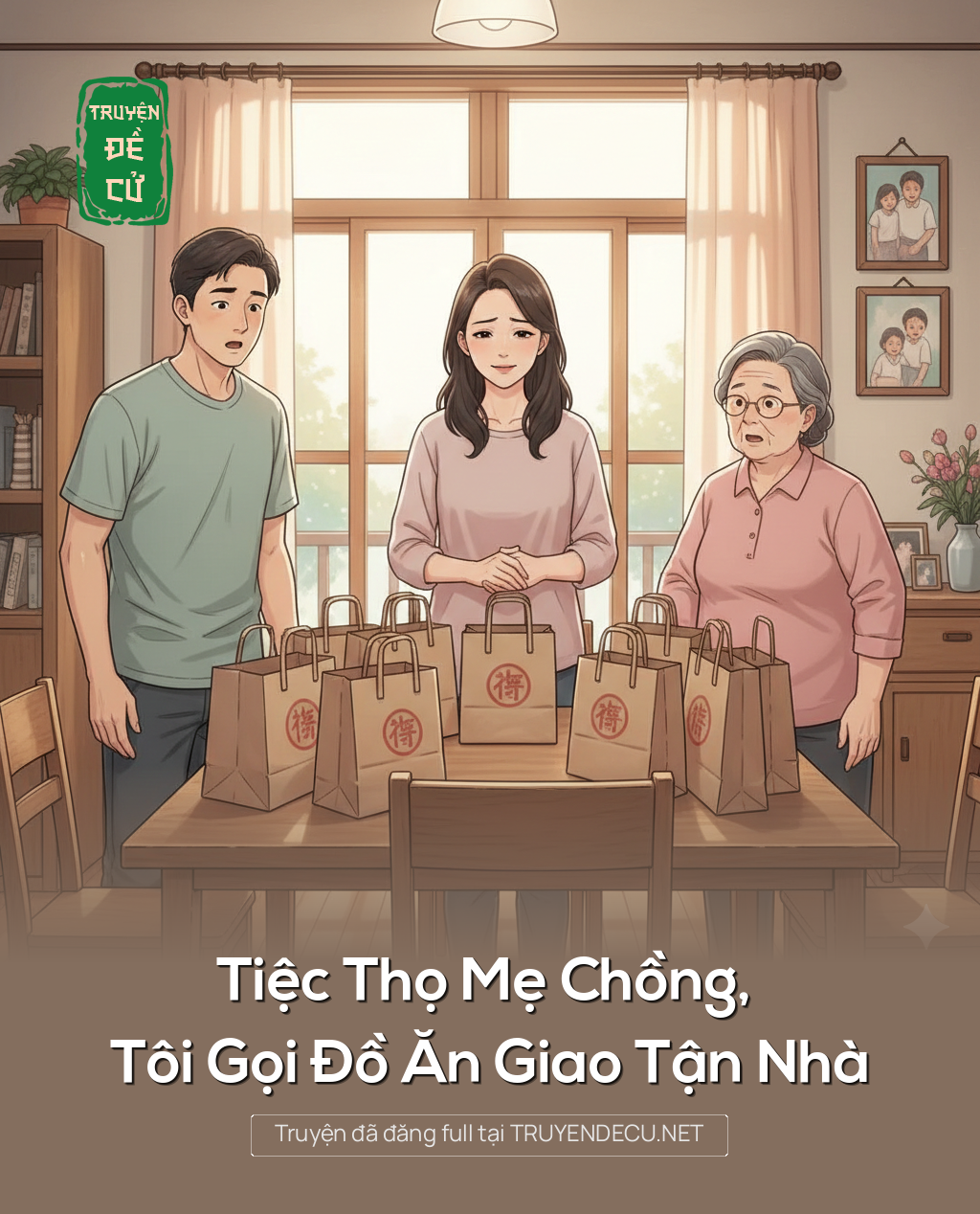 Tiệc Thọ Mẹ Chồng, Tôi Gọi  Đồ Ăn Giao Tận Nhà