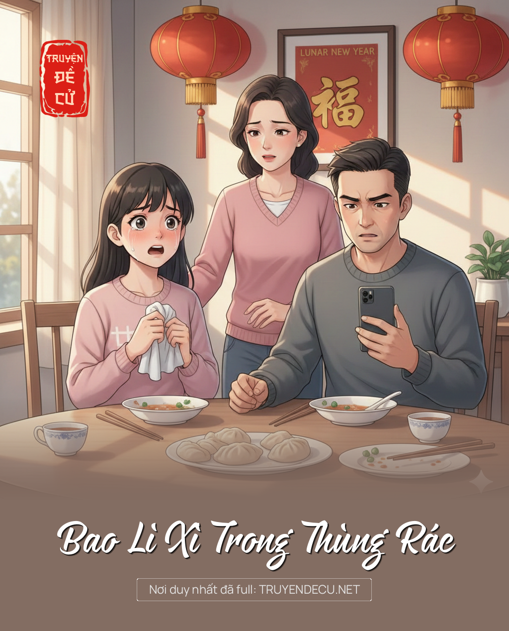 
                            Bao Lì Xì Trong Thùng Rác