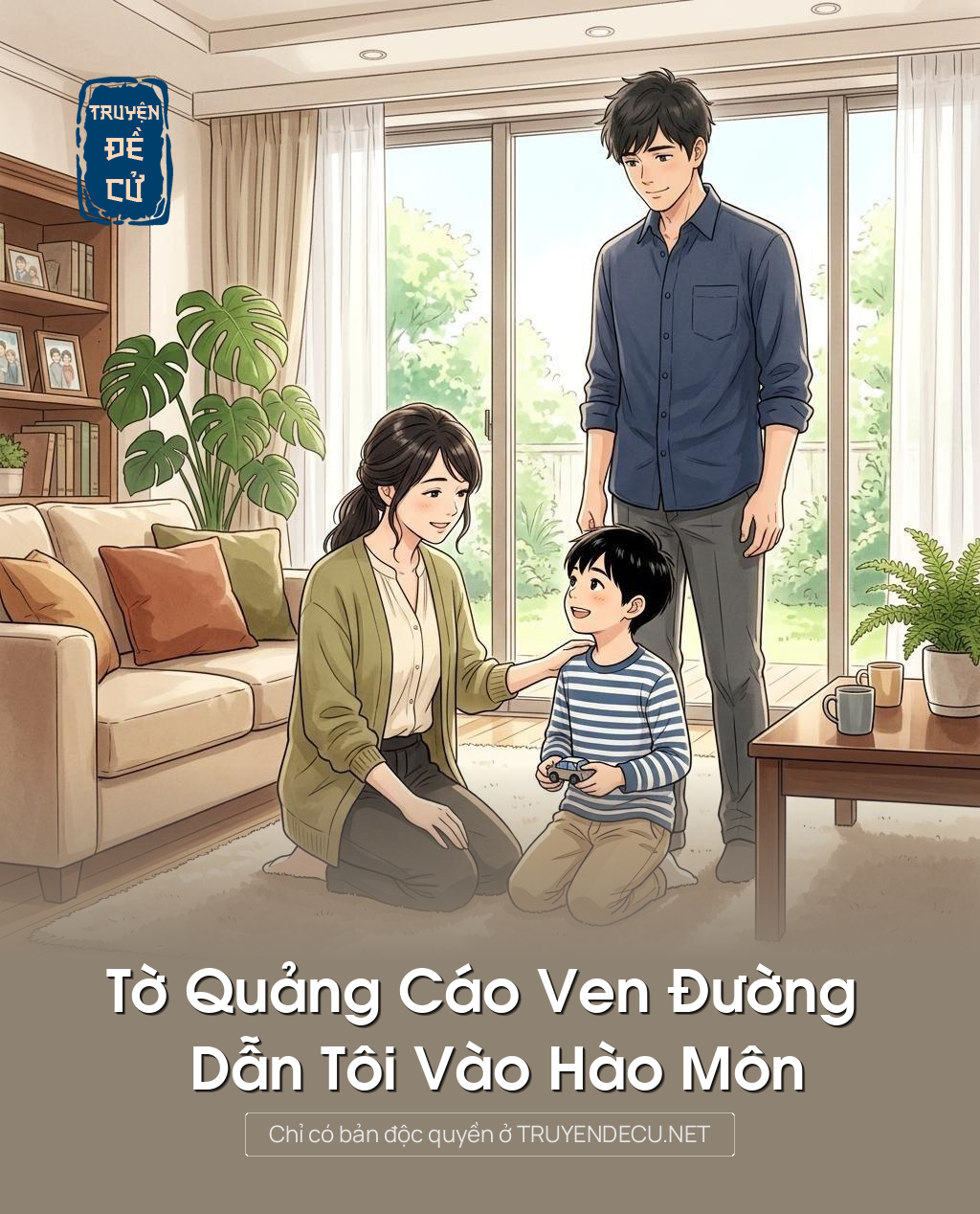 Tờ Quảng Cáo Ven Đường Dẫn Tôi Vào Hào Môn