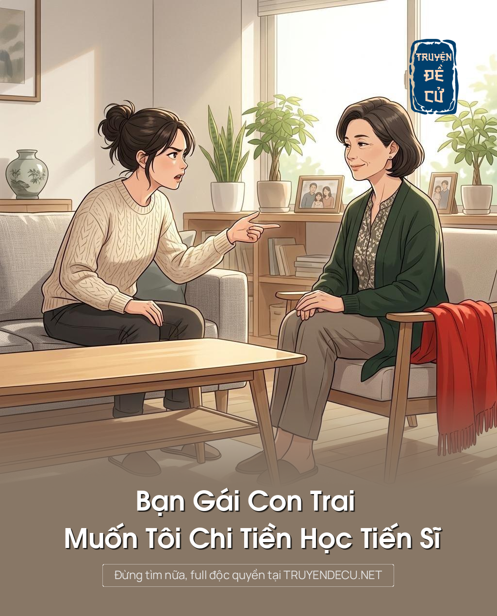 Bạn Gái Con Trai Muốn Tôi Chi Tiền Học Tiến Sĩ