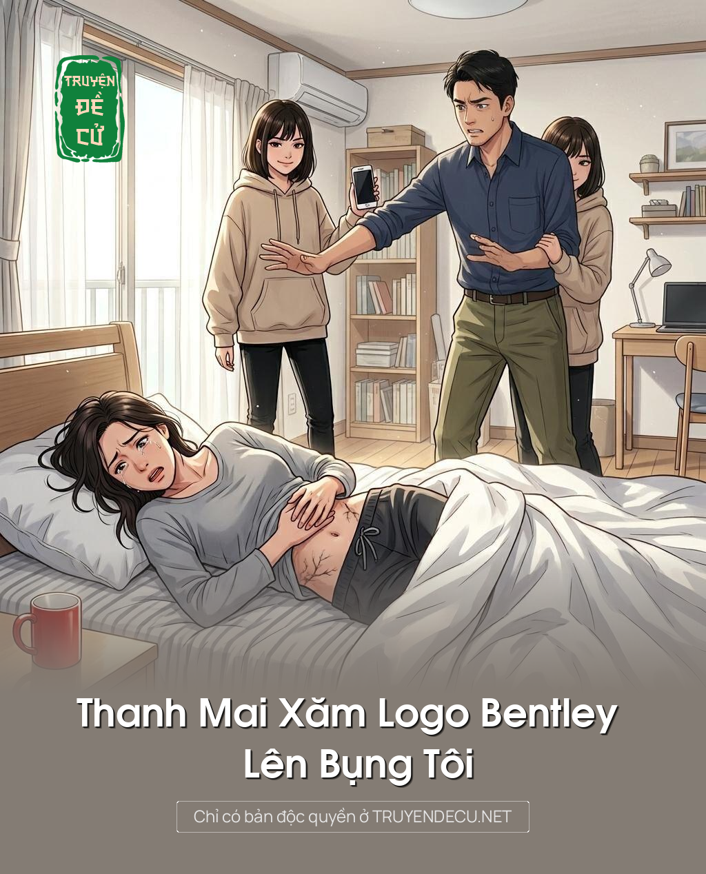 Thanh Mai Xăm Logo Bentley Lên Bụng Tôi