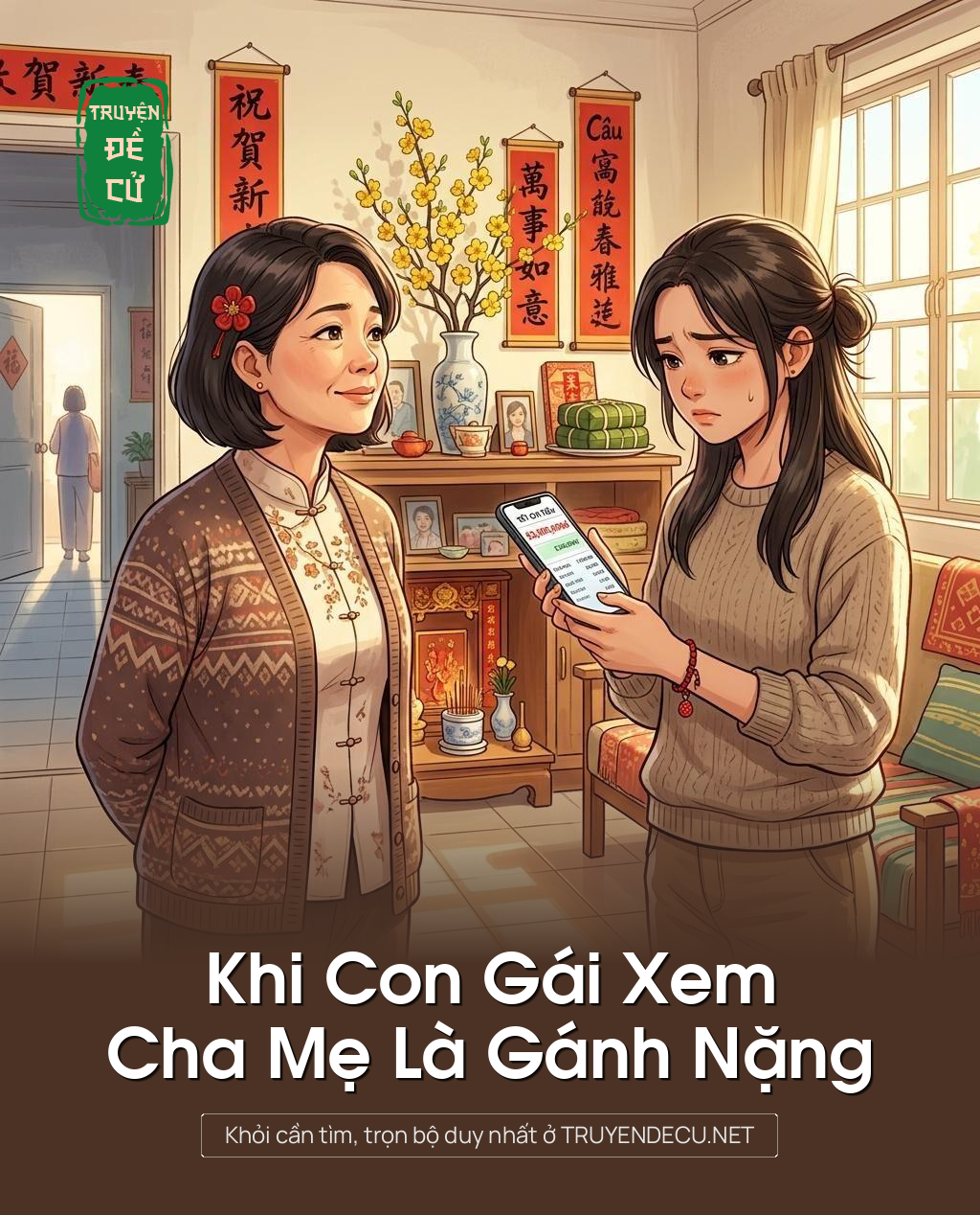 Khi Con Gái Xem Cha Mẹ Là Gánh Nặng