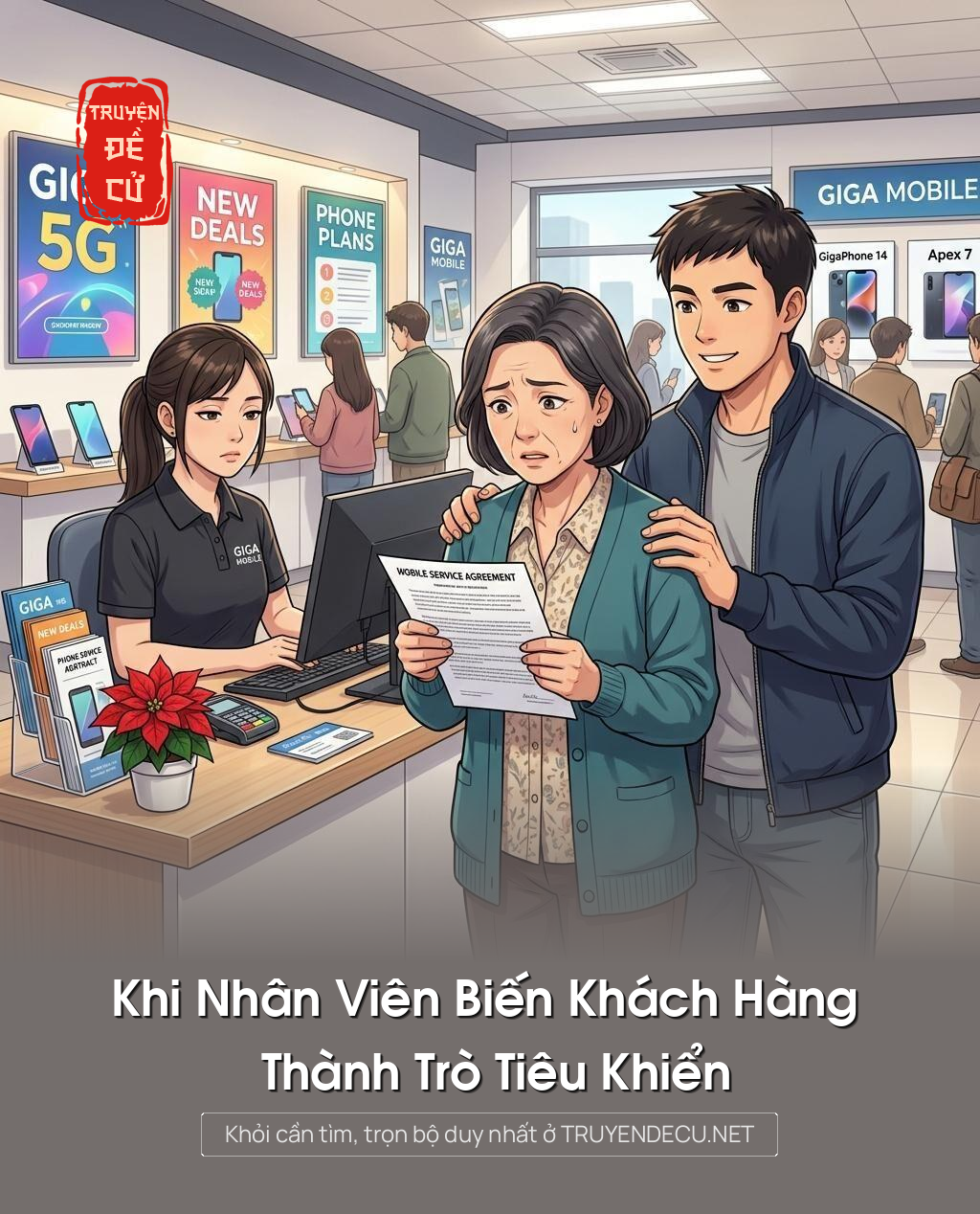 Khi Nhân Viên Biến Khách Hàng Thành Trò Tiêu Khiển