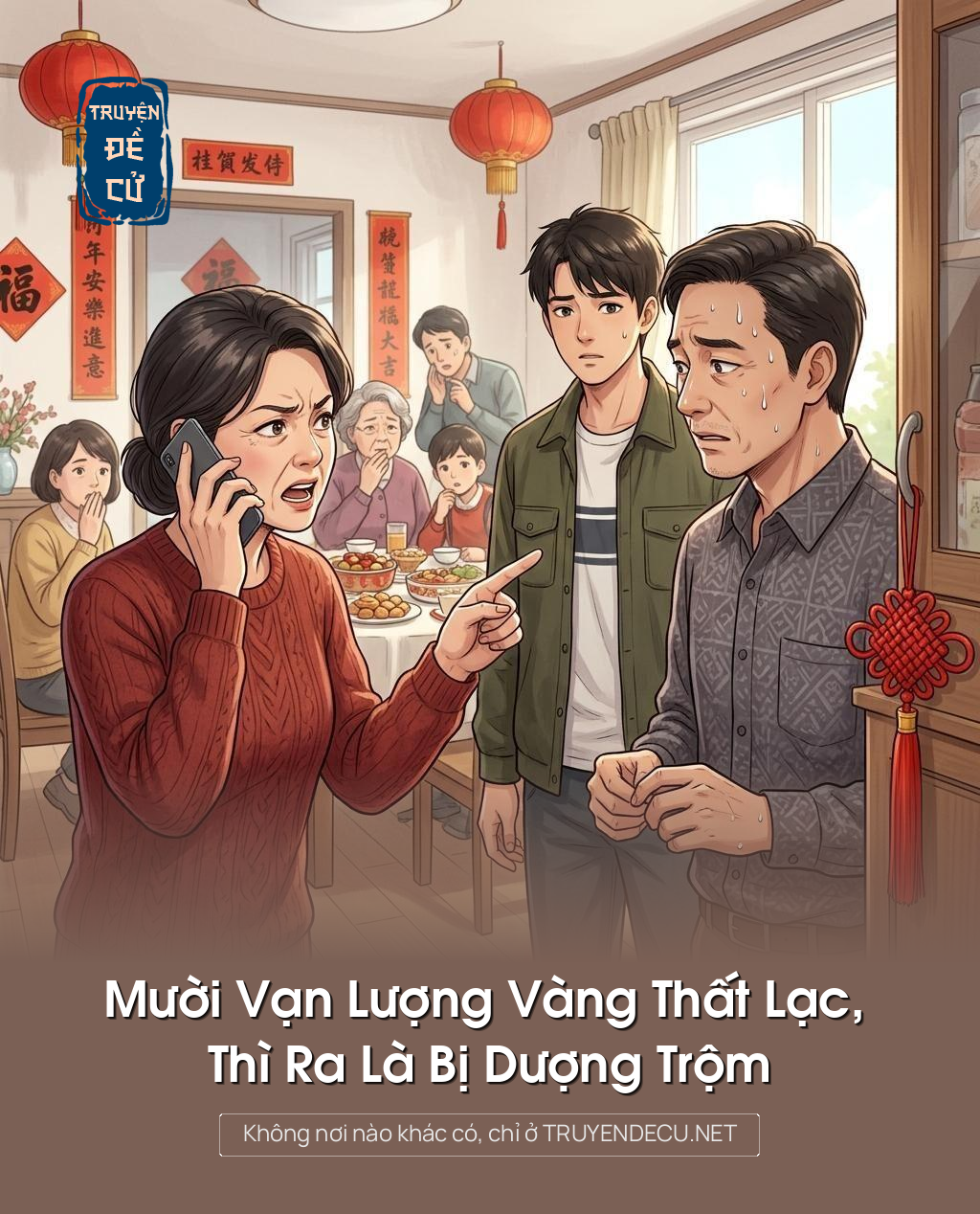 Mười Vạn Lượng Vàng Thất Lạc, Thì Ra Là Bị Dượng Trộm