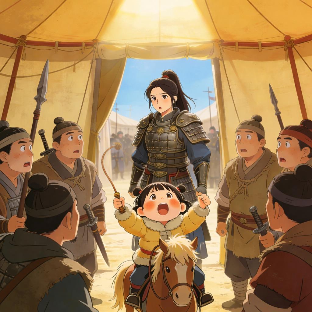 Nữ Tướng Biên Thùy Và Cục Bột Nhỏ