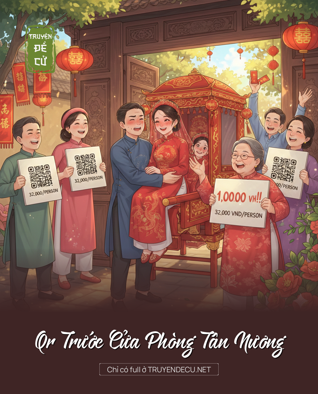 Qr Trước Cửa Phòng Tân Nương