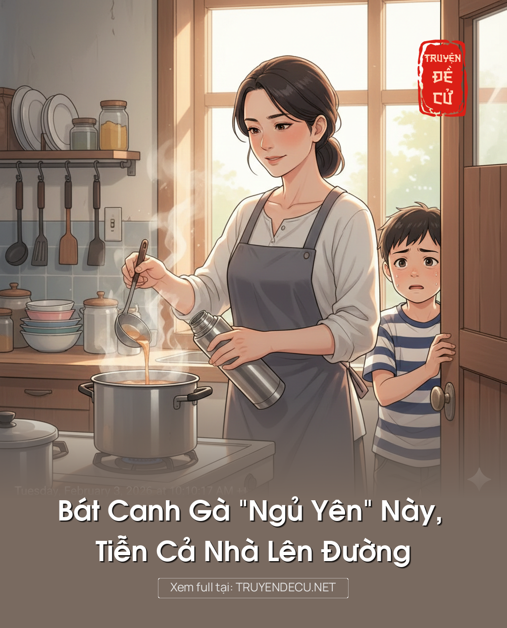 
                            Bát Canh Gà “Ngủ Yên” Này, Tiễn Cả Nhà Lên Đường