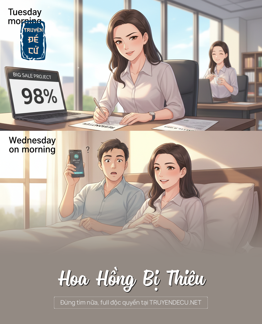 
                            Hoa Hồng Bị Thiêu